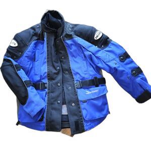 Joe Rocket Ballistic Series Women's Armored Blue Motorcycle Jacket Sz M